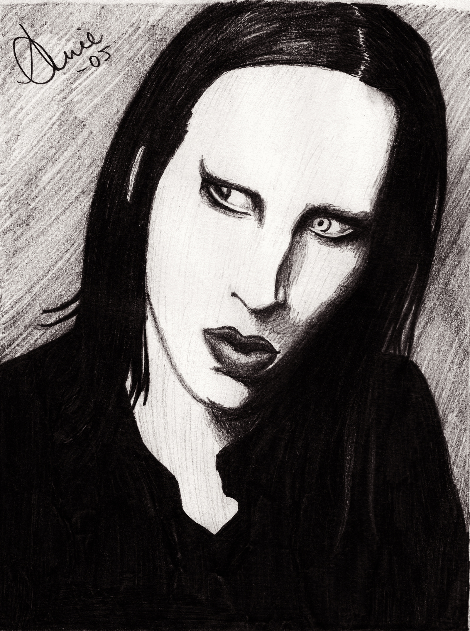 Marilyn Manson Poetry And Artwork